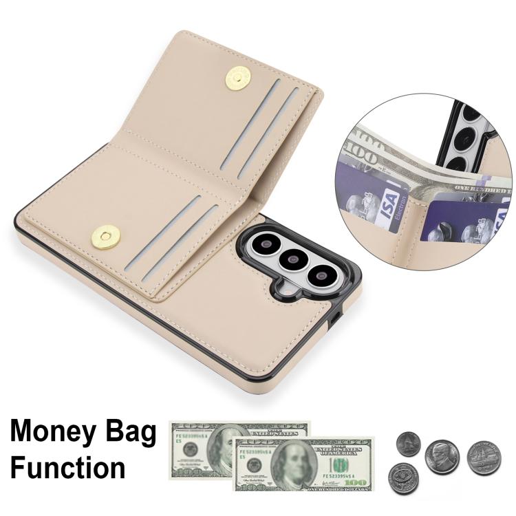 For Samsung Galaxy S26 5G RFID Anti-theft Card Ring Holder Phone Case
