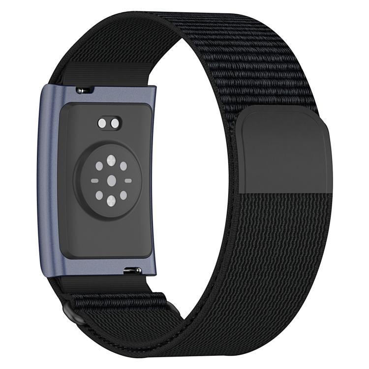 For Amazfit Helio Strap xDfind Covered Nylon Loop Band, Type:280mm Wristband
