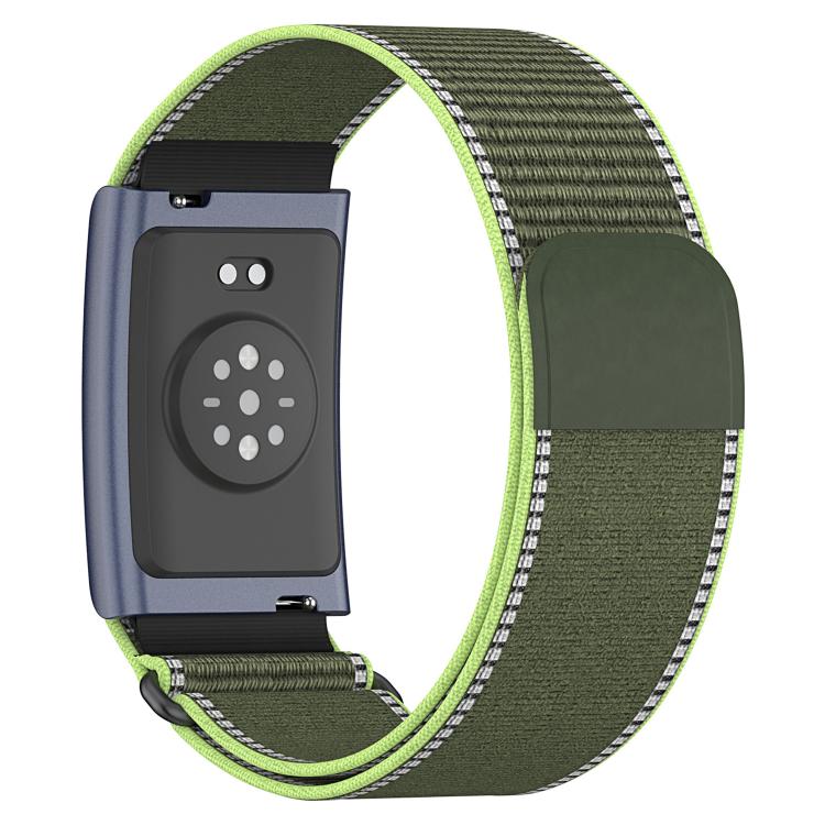 For Amazfit Helio Strap xDfind Covered Nylon Loop Band, Type:280mm Wristband