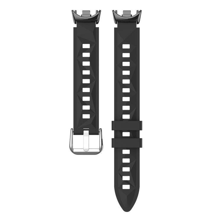 For Xiaomi Smart Band 10 / 9 / 8 xDfind Diamond Texture 3D Silicone Watch Band