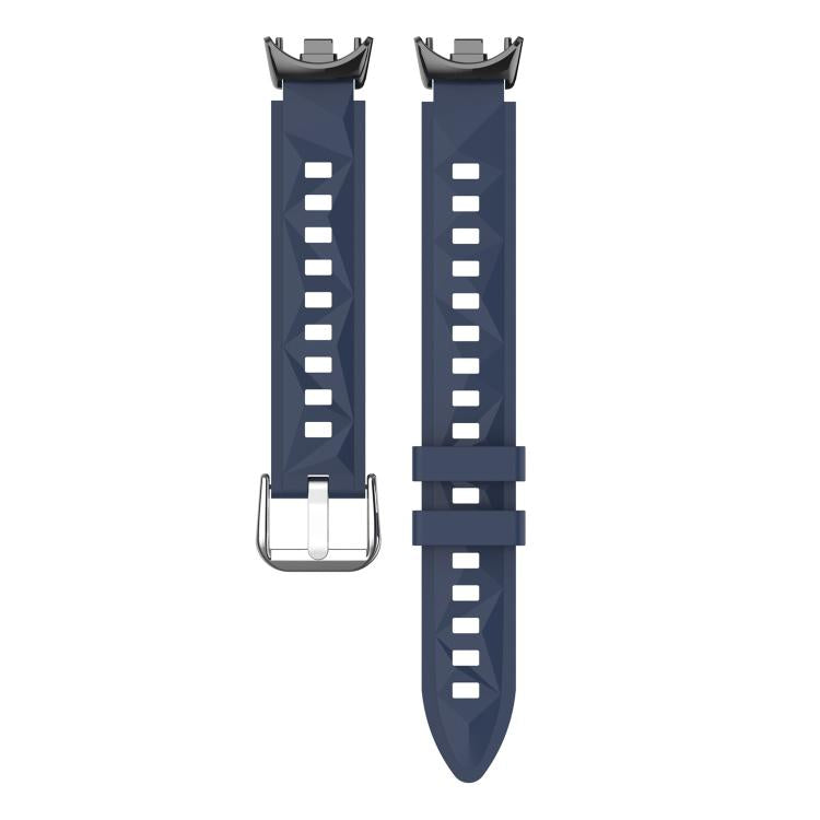 For Xiaomi Smart Band 10 / 9 / 8 xDfind Diamond Texture 3D Silicone Watch Band