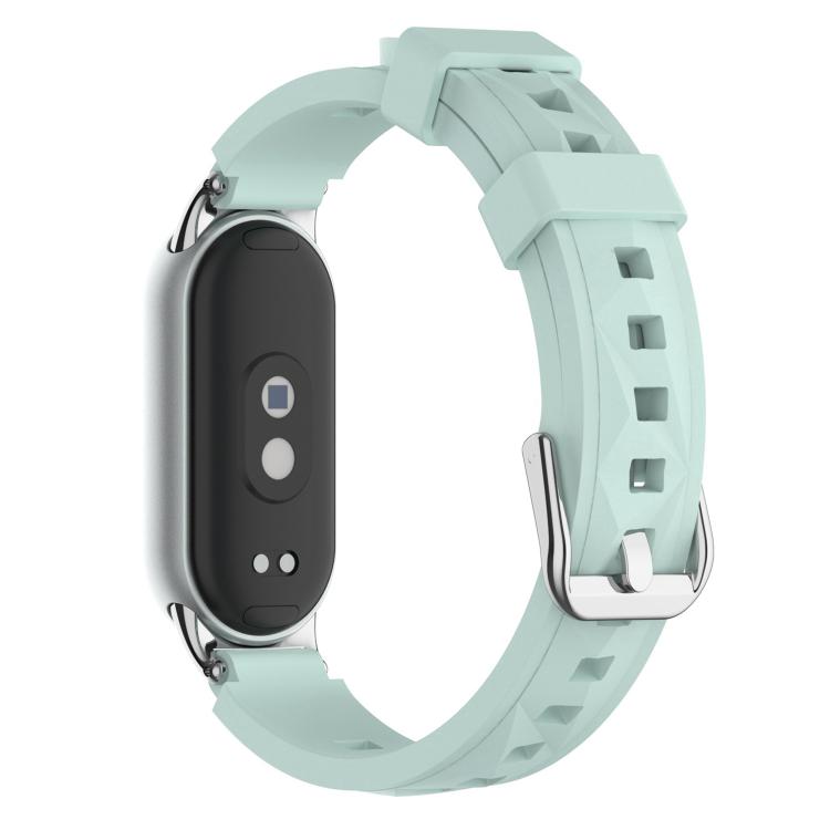For Xiaomi Smart Band 10 / 9 / 8 xDfind Diamond Texture 3D Silicone Watch Band