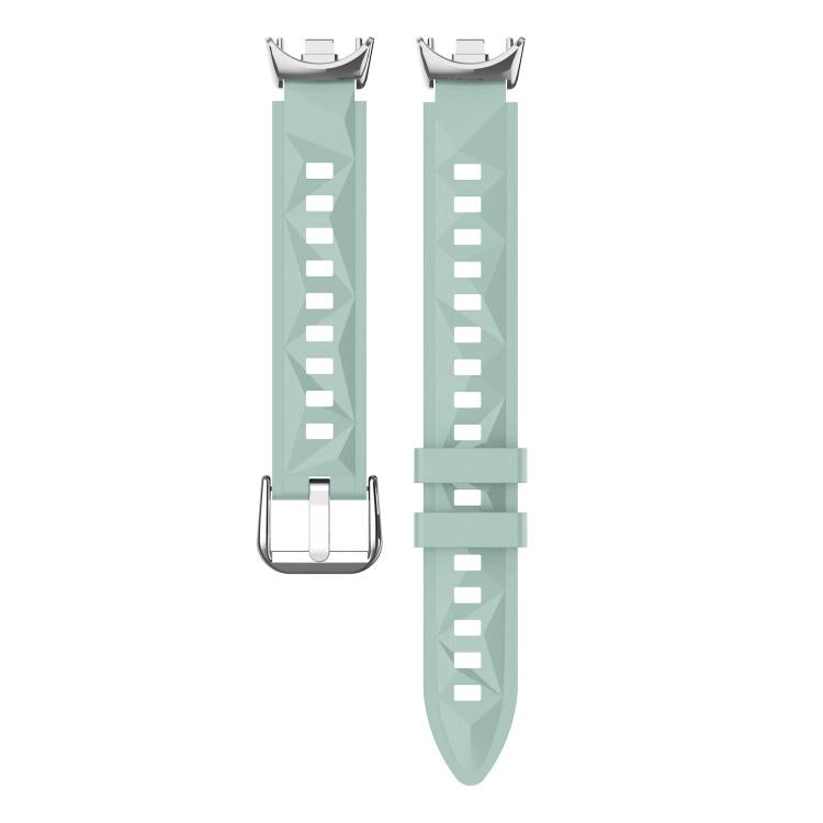 For Xiaomi Smart Band 10 / 9 / 8 xDfind Diamond Texture 3D Silicone Watch Band
