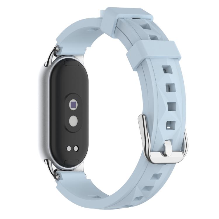 For Xiaomi Smart Band 10 / 9 / 8 xDfind Diamond Texture 3D Silicone Watch Band
