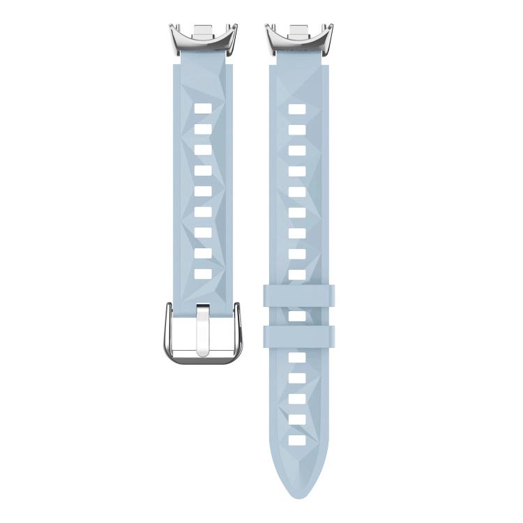 For Xiaomi Smart Band 10 / 9 / 8 xDfind Diamond Texture 3D Silicone Watch Band