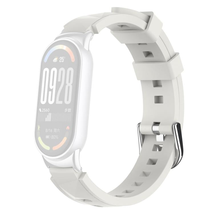 For Xiaomi Smart Band 10 / 9 / 8 xDfind Diamond Texture 3D Silicone Watch Band