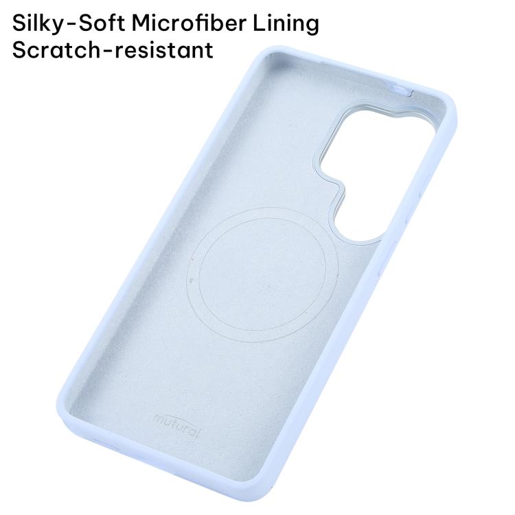 For Samsung Galaxy S26 Ultra 5G Mutural Karen Series Liquid Silicone MagSafe Phone Case