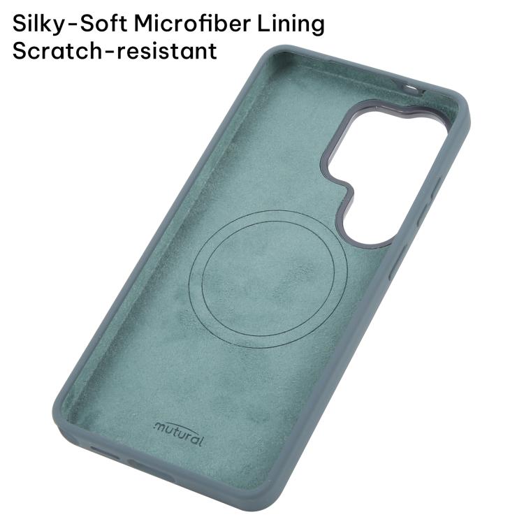 For Samsung Galaxy S26 Ultra 5G Mutural Karen Series Liquid Silicone MagSafe Phone Case