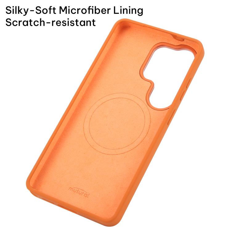 For Samsung Galaxy S26 Ultra 5G Mutural Karen Series Liquid Silicone MagSafe Phone Case