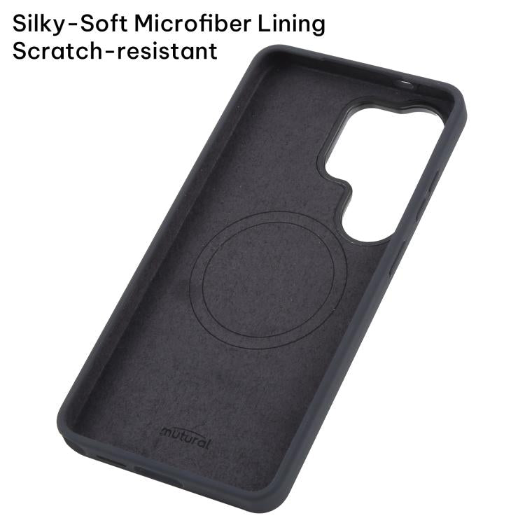 For Samsung Galaxy S26 Ultra 5G Mutural Karen Series Liquid Silicone MagSafe Phone Case