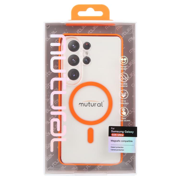 For Samsung Galaxy S26 Ultra 5G Mutural Soft Mist Series MagSafe PC Hybrid TPU Phone Case