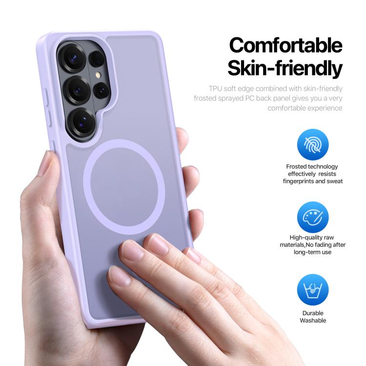 For Samsung Galaxy S26 Ultra 5G DUX DUCIS Yind Series MagSafe TPU Hybrid PC Phone Case