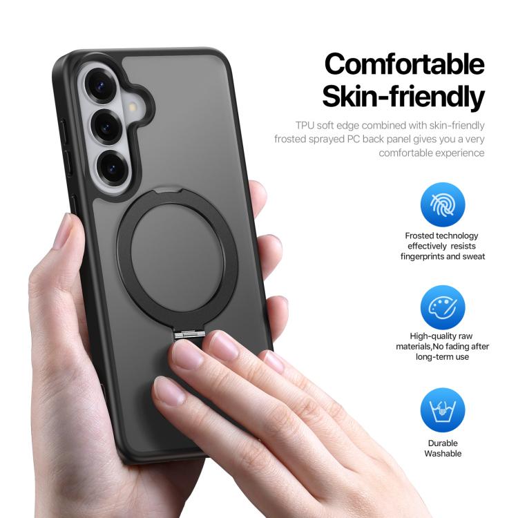 For Samsung Galaxy S26+ 5G DUX DUCIS Yind Series MagSafe TPU Hybrid PC Phone Case with Stand