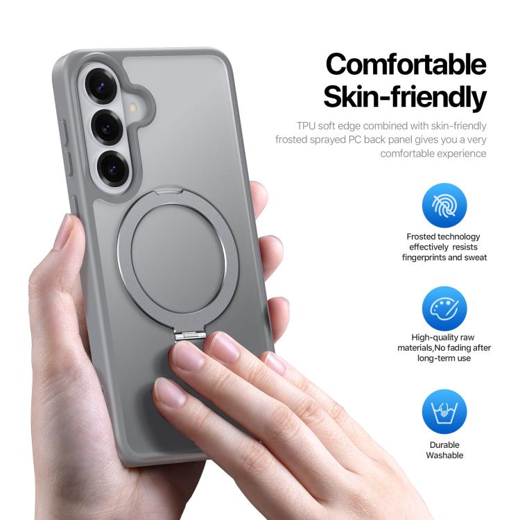 For Samsung Galaxy S26+ 5G DUX DUCIS Yind Series MagSafe TPU Hybrid PC Phone Case with Stand