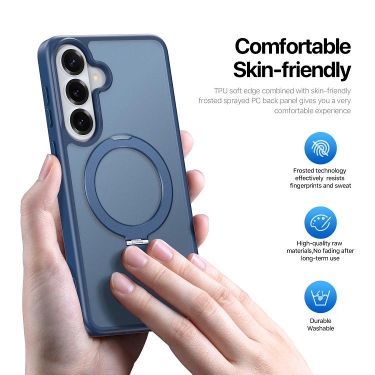 For Samsung Galaxy S26+ 5G DUX DUCIS Yind Series MagSafe TPU Hybrid PC Phone Case with Stand