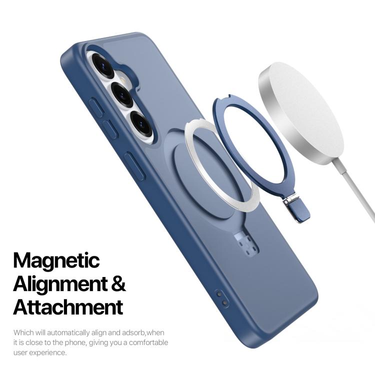 For Samsung Galaxy S26+ 5G DUX DUCIS Yind Series MagSafe TPU Hybrid PC Phone Case with Stand