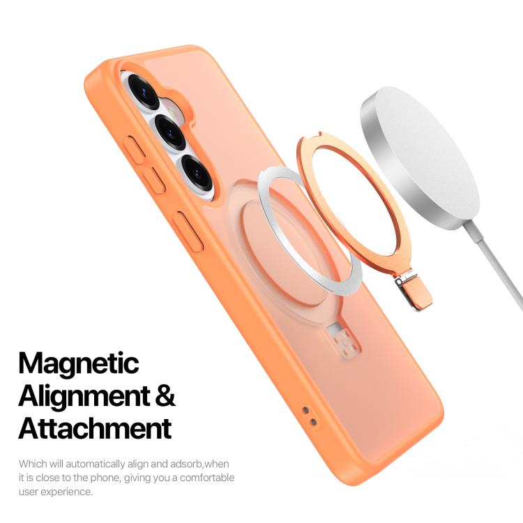 For Samsung Galaxy S26+ 5G DUX DUCIS Yind Series MagSafe TPU Hybrid PC Phone Case with Stand