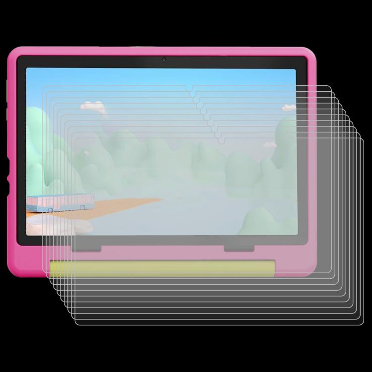 For Gleeso KT1028 10.1 25pcs 9H 0.3mm Explosion-proof Tempered Glass Film
