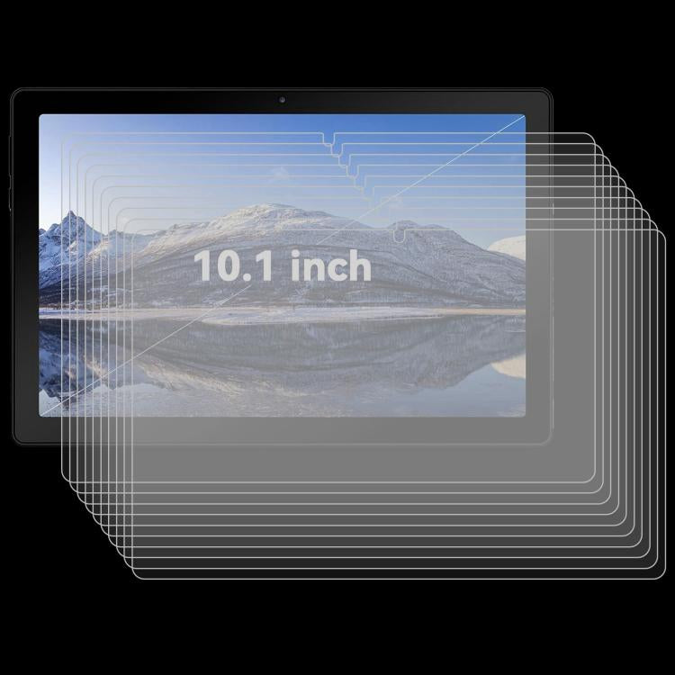 For MUISOO 1001 10.1 inch 25pcs 9H 0.3mm Explosion-proof Tempered Glass Film