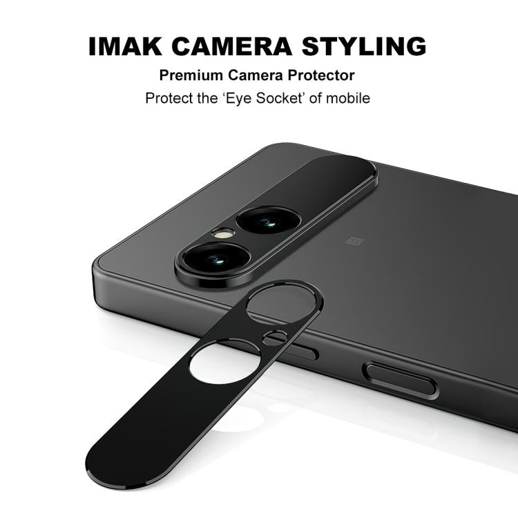 For Sony Xperia 10 VII IMAK Metal Camera Lens Protector Cover
