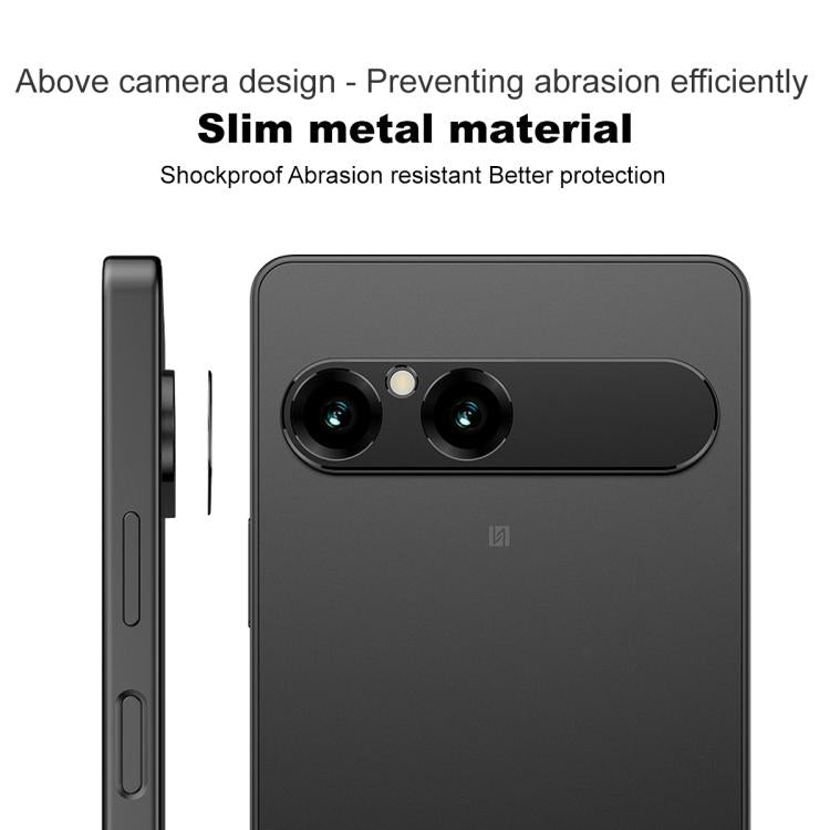 For Sony Xperia 10 VII IMAK Metal Camera Lens Protector Cover
