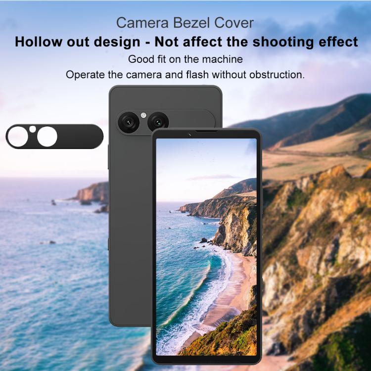 For Sony Xperia 10 VII IMAK Metal Camera Lens Protector Cover