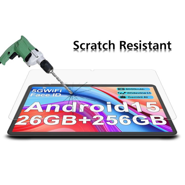 For Suicoey P30 10.1 2pcs 9H 0.3mm Explosion-proof Tempered Glass Film