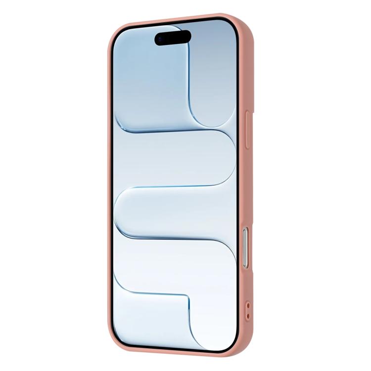 For iPhone 17 Pro Litchi Pattern Magnetic Card Bag Holder Phone Case