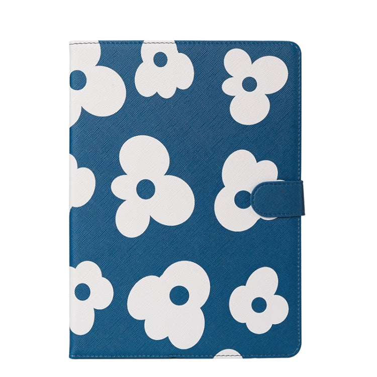 For iPad Pro 11 inch (2020) Flower Pattern Horizontal Flip Leather Tablet Case with Holder & Sleep / Wake-up Function