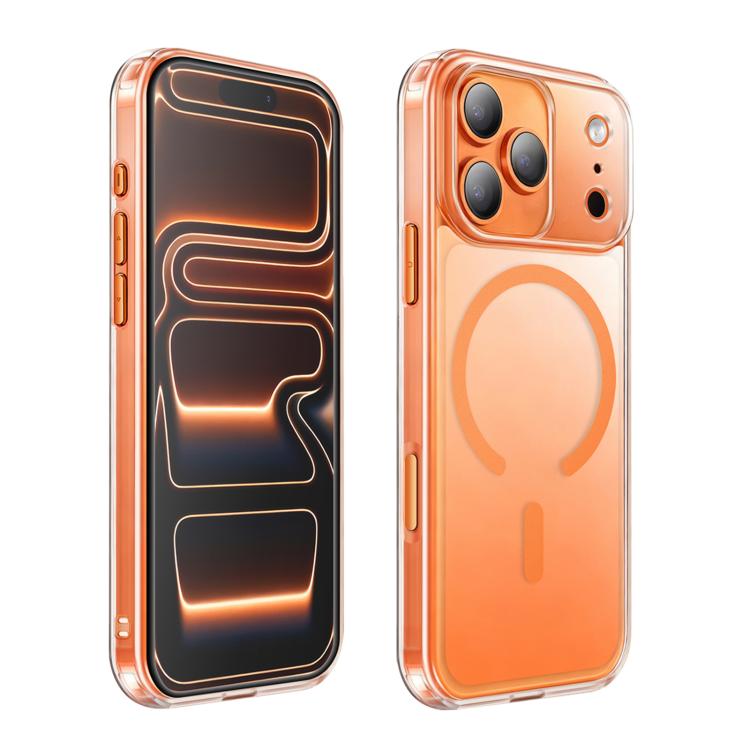 For iPhone 17 Pro Max XDcase Frosted Transparent Magnetic Shockproof Phone Case