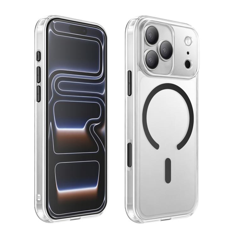 For iPhone 17 Pro Max XDcase Frosted Transparent Magnetic Shockproof Phone Case