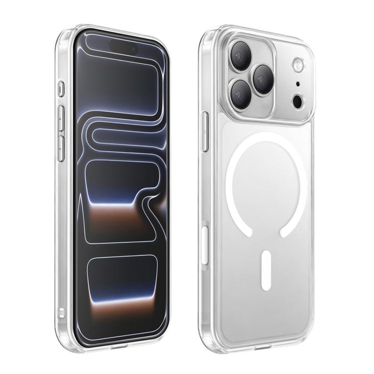 For iPhone 17 Pro Max XDcase Frosted Transparent Magnetic Shockproof Phone Case