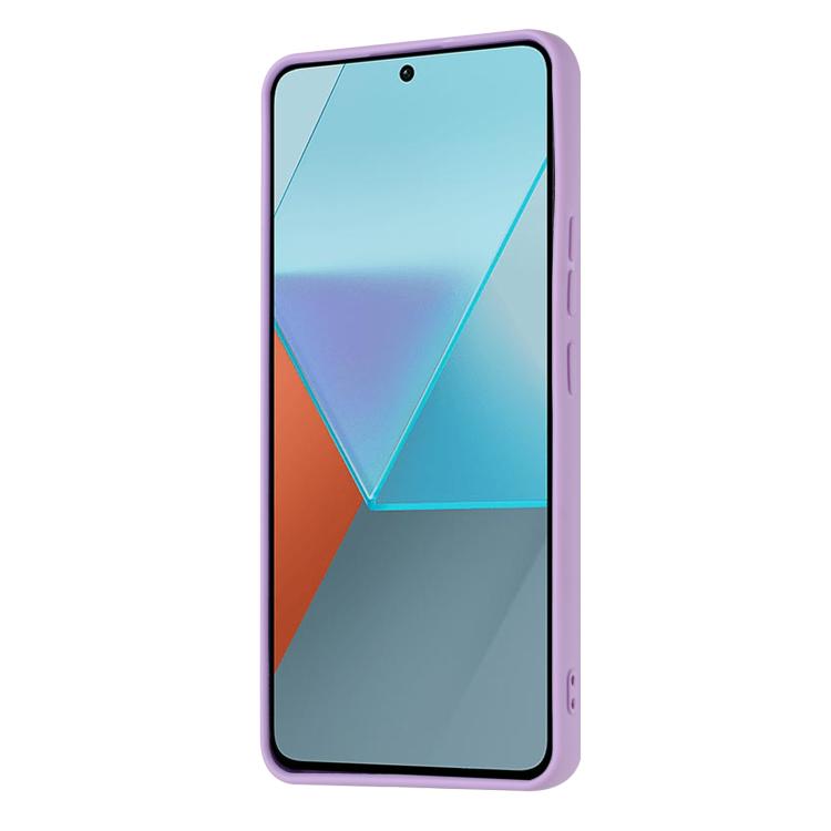 For Redmi Note 13 Pro 4G Global Litchi Pattern Magnetic Card Bag Holder Phone Case