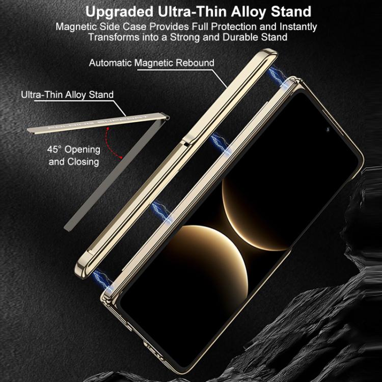 For Huawei Mate X7 GKK Dual Center Magnetic Phantom Leather Side Cover Phone Case