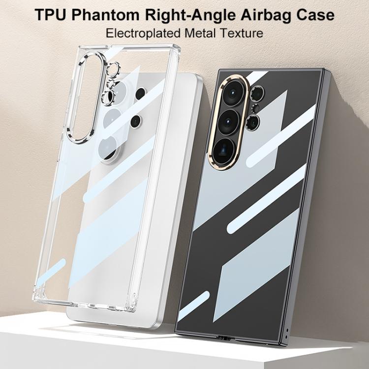 For Samsung Galaxy S26 Ultra 5G GKK Plating Transparent TPU Phone Case