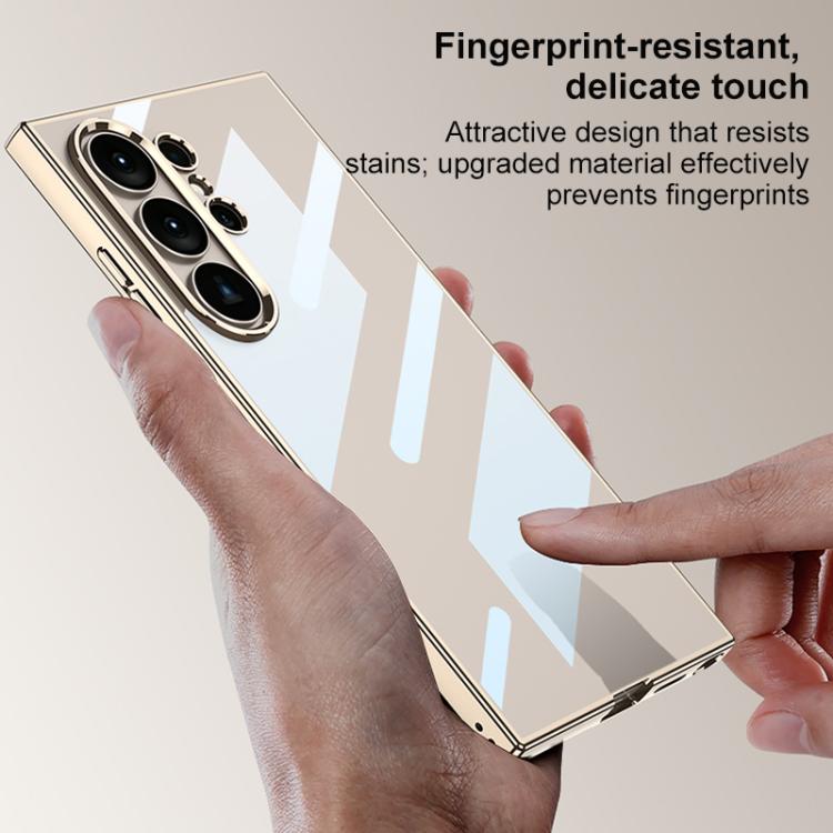 For Samsung Galaxy S26 Ultra 5G GKK Plating Transparent TPU Phone Case