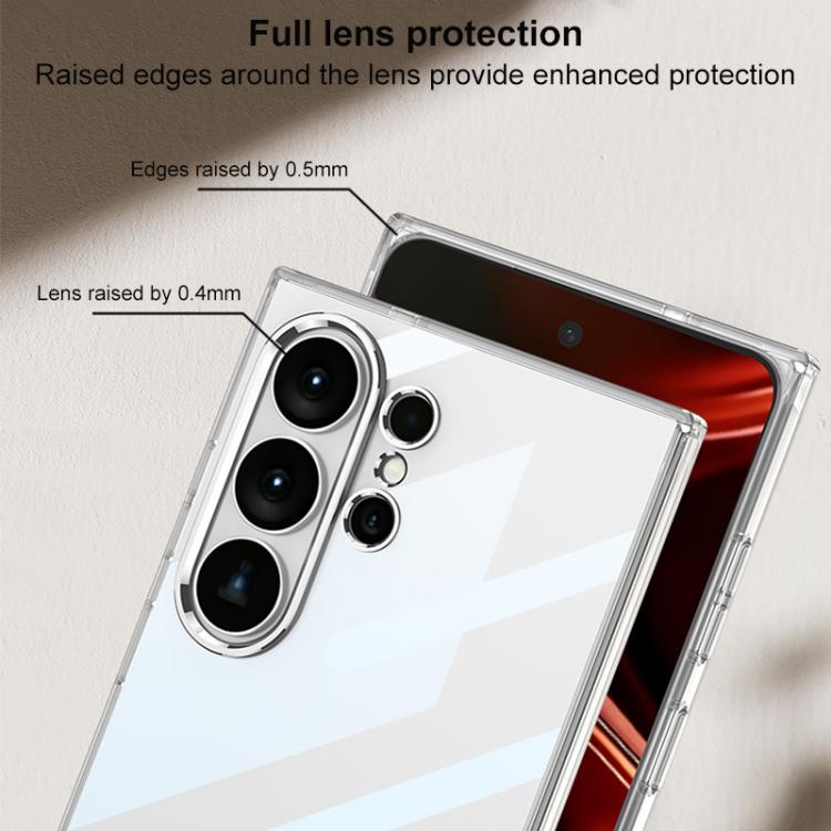 For Samsung Galaxy S26 Ultra 5G GKK Plating Transparent TPU Phone Case