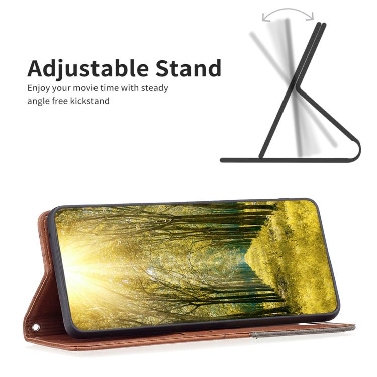 For Tecno Spark Go 3 Rhombus Texture Magnetic Leather Phone Case