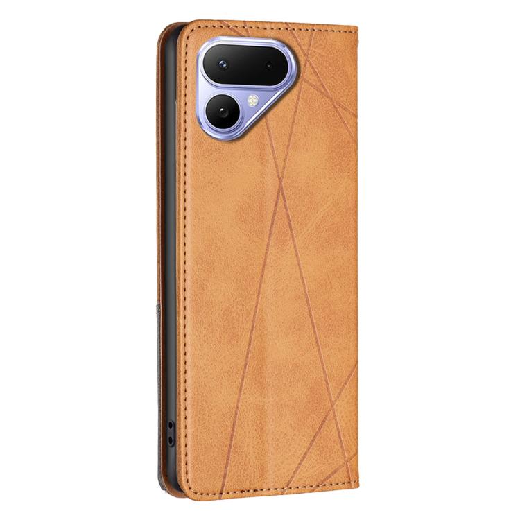 For Tecno Pova Curve 2 5G Rhombus Texture Magnetic Leather Phone Case