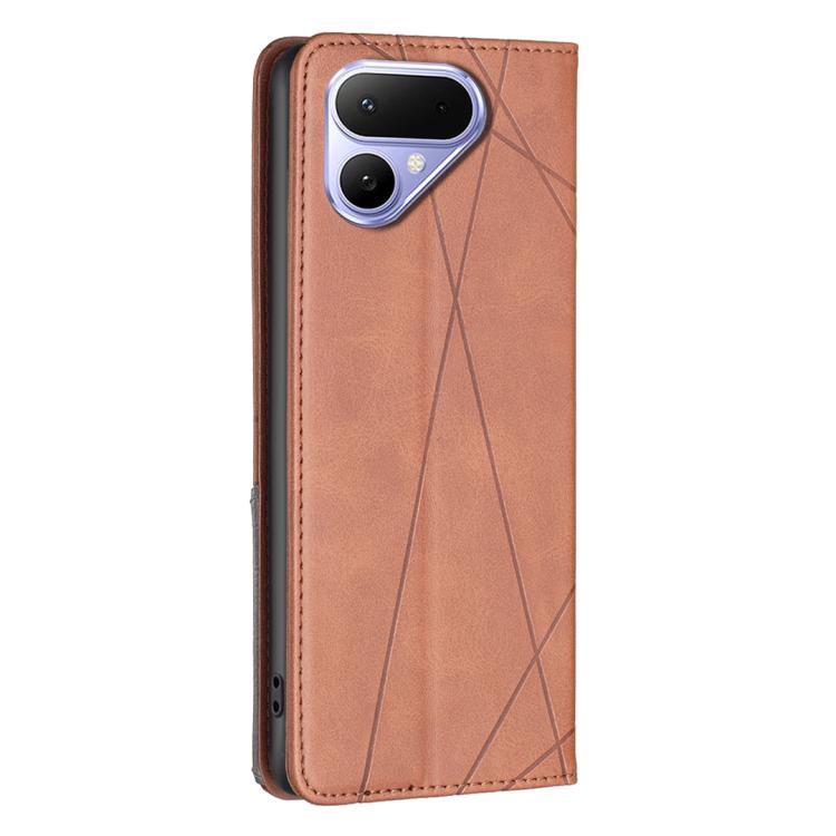 For Tecno Pova Curve 2 5G Rhombus Texture Magnetic Leather Phone Case