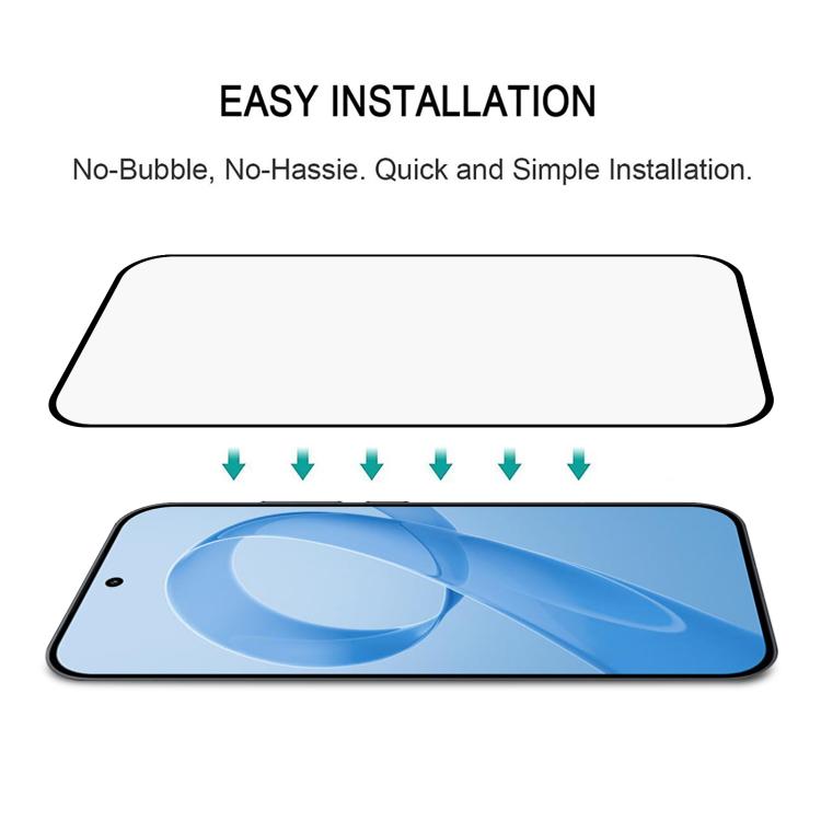 For Redmi K90 Supports Unlocking Ultra-thin 0.18mm Full Glue Full Cover Screen Protector Tempered Glass Film