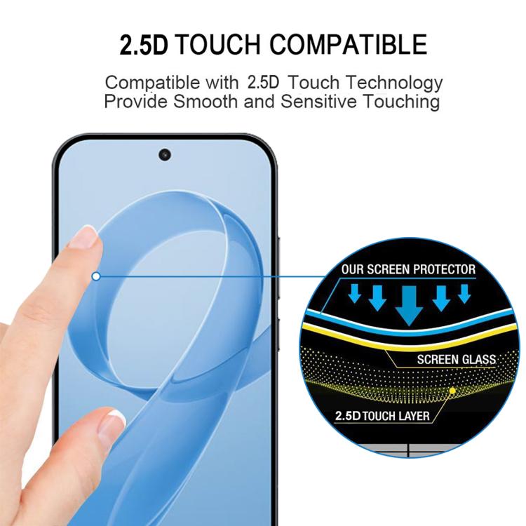 For Redmi K90 25pcs Supports Unlocking Ultra-thin 0.18mm Full Glue Full Cover Screen Protector Tempered Glass Film