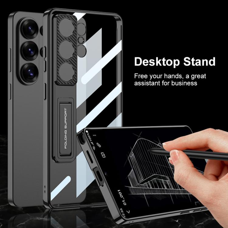 For Samsung Galaxy S26 Ultra 5G GKK Electroplated Phantom Holder Phone Case