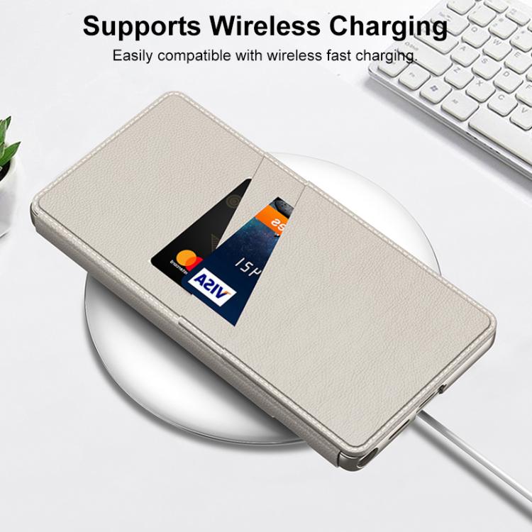 For Samsung Galaxy S26 Ultra 5G GKK Triumph Ultra-Thin Flip Leather Case without Pen