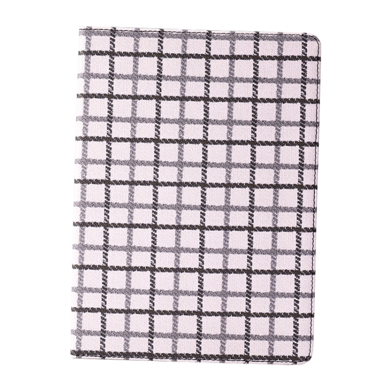 For iPad Pro 11 inch (2020) Woolen Plaid Pattern Horizontal Flip Leather Tablet Case with Holder & Sleep / Wake-up Function