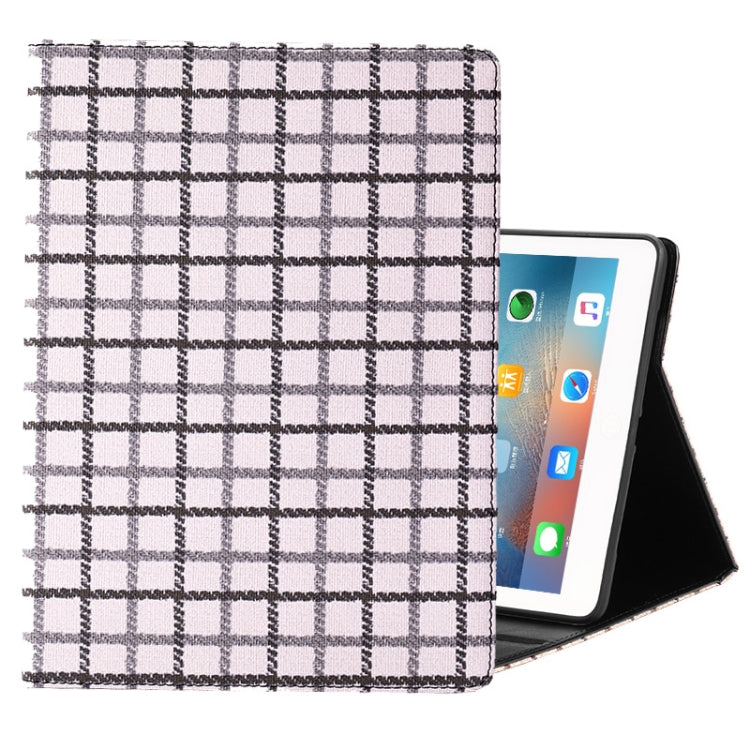Woolen Plaid Pattern Horizontal Flip Leather Case with Holder & Sleep / Wake-up Function For iPad Pro 11 inch (2018)