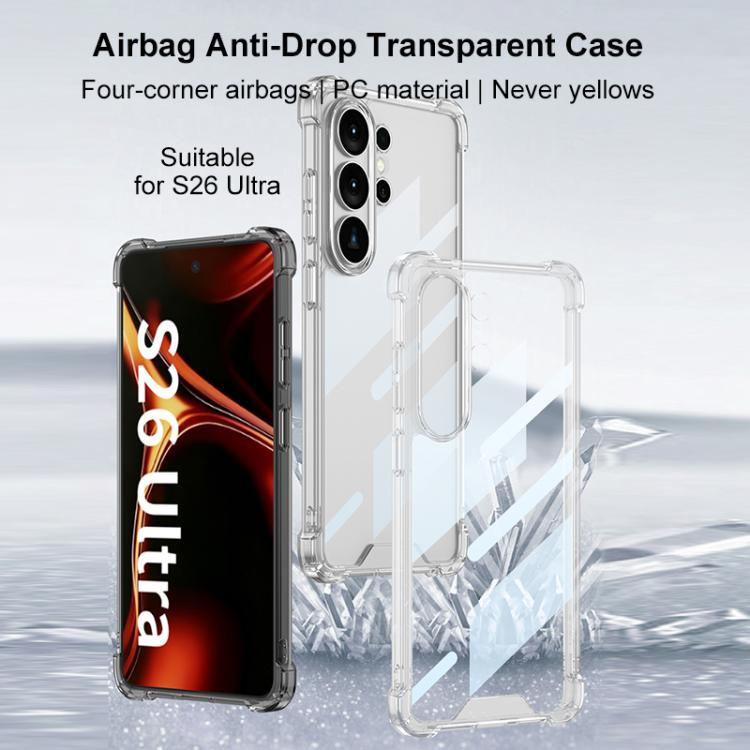 For Samsung Galaxy S26 Ultra 5G GKK Airbag Shockproof PC Phone Case
