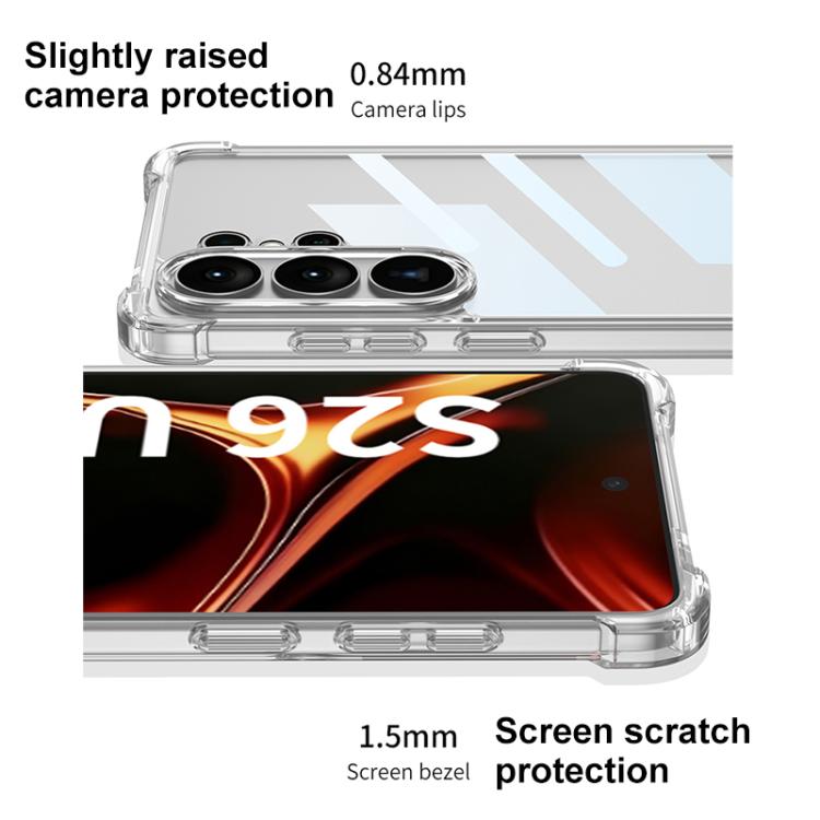 For Samsung Galaxy S26 Ultra 5G GKK Airbag Shockproof PC Phone Case