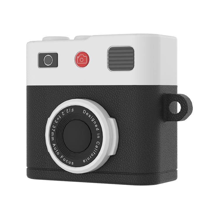 For AirPods 4 XDcase Retro Camera Style Silicone Earbuds Case
