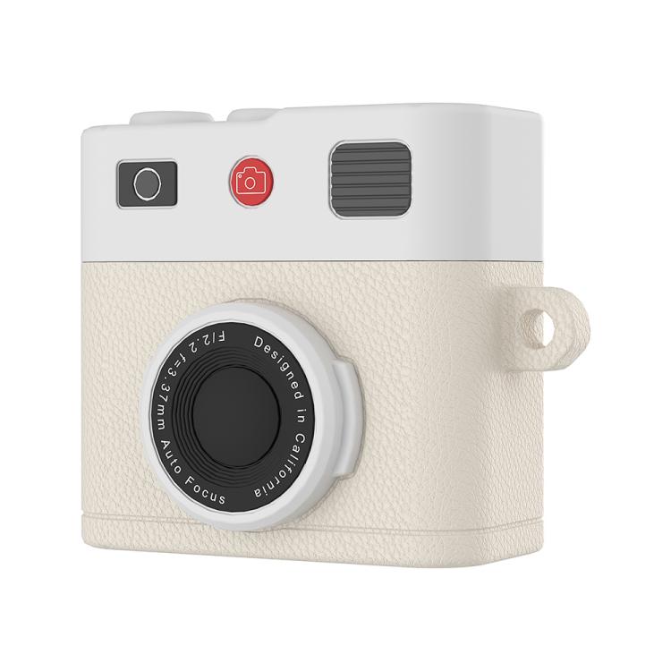 For AirPods Pro 2 XDcase Retro Camera Style Silicone Earbuds Case